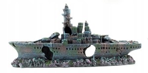 HAPPET OZDOBA DO AKWARIUM R094 STATEK WRAK 24cm