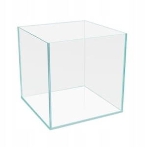 AKWARIUM KOSTKA 25X25X30 CM - 19L - SZYBA 4mm