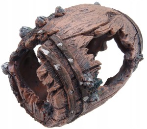 HAPPET OZDOBA DO AKWARIUM U229 BECZKA 13 cm