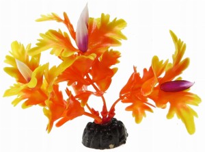 ROŚLINKA SZTUCZNA DO AKWARIUM 10cm DEKORACJA M028