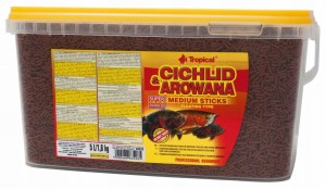 TROPICAL CICHLID & AROWANA MEDIUM STICKS 1,8kg