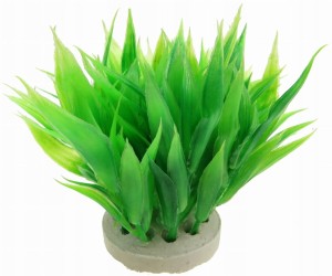 ROŚLINKA SZTUCZNA DO AKWARIUM 10cm DEKORACJA 1f08