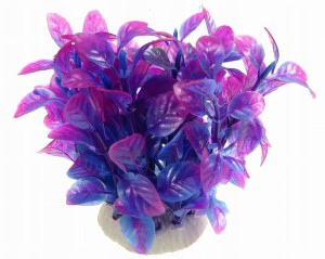 ROŚLINKA SZTUCZNA DO AKWARIUM 10cm DEKORACJA 1f15