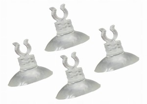 PRZYSSAWKA PRZYLEPIEC NA WĄŻ, WĘŻYK 4/6mm / 4szt