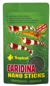 TROPICAL CARIDINA NANO STICKS 10g POKARM KREWETKI