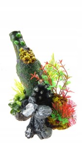 AQUA DELLA ZATOPIONA BUTELKA DEKORACJA 234-222485