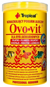 TROPICAL OVO-VIT 1000ml POKARM JAJECZNY DLA RYBEK