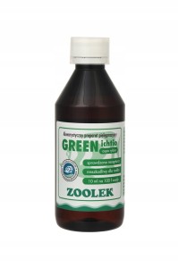 ZOOLEK GREEN ICHTIO 250ml ZIELEŃ NA OSPĘ RYBIĄ