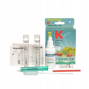 ZOOLEK AQUA TEST K TEST NA POTAS W AKWARIUM