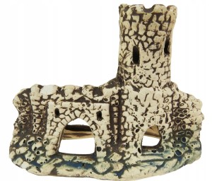 AQUA NOVA ZAMEK RUINY ZAMKU 12x6x9cm N-30006