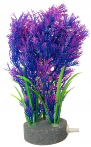 ROŚLINKA SZTUCZNA DO AKWARIUM 20cm DEKORACJA 0F15