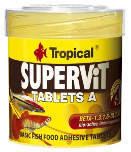 TROPICAL SUPERVIT TABLETS A 50ml TABLETKI NA SZYBĘ