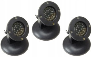AQUA NOVA 3x LAMPA LED DO OCZKA WODNEGO 6,6W
