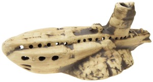 AQUA NOVA WRAK ŁODZI PODWODNEJ 25x11x8cm N-22026