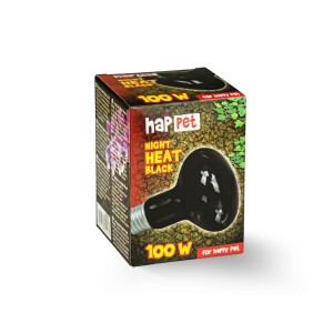 HAPPET ŻARÓWKA TERRA NIGHT HEAT BLACK 100W