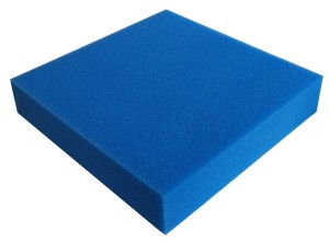 GĄBKA DO FILTRA 25x25x5cm DROBNOZIARNISTA 40ppi