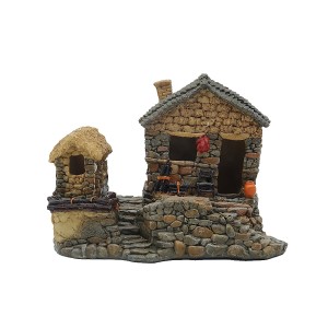 AQUA NOVA DEKORACJA DO AKWARIUM DOMEK AN623 13cm