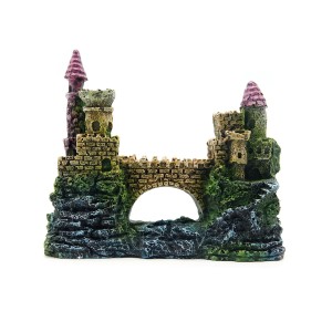 AQUA NOVA DEKORACJA DO AKWARIUM ZAMEK AN629 13,5cm