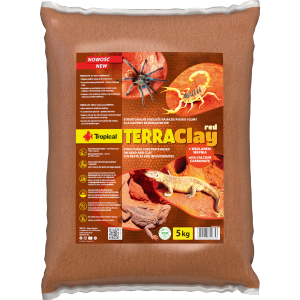 TROPICAL TERRACLAY RED 5kg PODŁOŻE DO TERRARIUM NA BAZIE GLINY I PIASKU