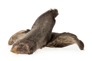 HAPPET USZY JELENIA Z FUTREM 2szt NATURALNY PRZYSMAK GRYZAK DLA PSA