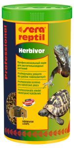 SERA REPTIL PROFESSIONAL HERBIVOR NATURE 1L POKARM DLA ŻÓŁWII LĄDOWYCH I LEGWANÓW