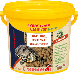 SERA REPTIL PROFESSIONAL CARNIVOR NATURE 3800ml POKARM DLA ŻÓŁWII WODNYCH