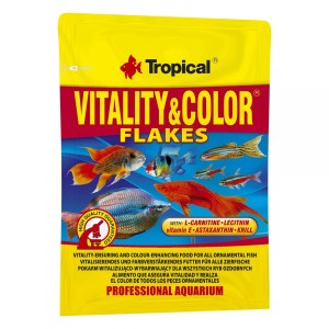 TROPICAL VITALITY & COLOR 12g POKARM WYBARWIAJĄCY DLA RYB AKWARIOWYCH