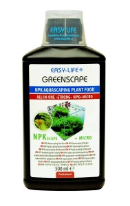 EASY LIFE GreenScape 500ml NAWÓZ DLA ROŚLIN DO AKWARIÓW Z MAŁĄ ILOŚCIĄ RYB