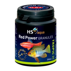 HS AQUA RED POWER GRANULES XS 200ml WYBARWIAJĄCY POKARM W GRANULKACH DLA RYB
