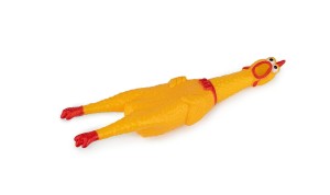 HAPPET KULTOWY PISZCZĄCY KURCZAK WINYLOWY 16cm PISZCZAŁKA DLA PSA