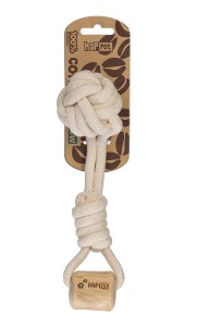 HAPPET SZARPAK BAWEŁNIANY Z DRZEWA KAWOWEGO M 29x7cm HN51