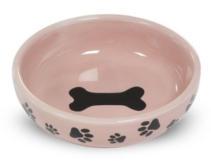 YARRO MISKA CERAMICZNA RÓŻOWA DLA PSA i KOTA 14x4,5cm Y2725