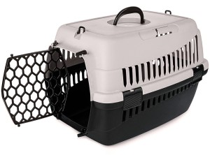 TRANSPORTER DLA KOTA PSA KRÓLIKA ABBA M SZARY 56x37x37 cm