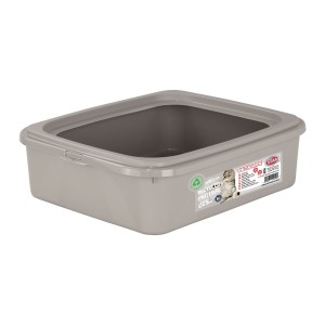 PET NOVA KUWETA OTWARTA Z RAMKĄ 42x35x12cm KOLOR CAPPUCCINO