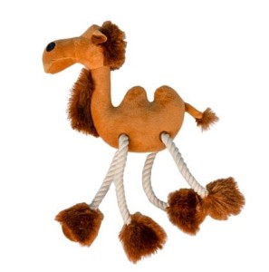 YARRO WIELBŁĄD PISZCZĄCA PLUSZOWA ZABAWKA MASKOTKA DLA PSA 35cm 