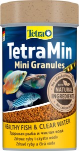 TETRA MIN MINI GRANULES 100ml POKARM DLA MAŁYCH RYB W GRANULACIE