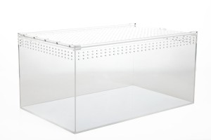 Happet TERRARIUM AKRYLOWE 40x25x20cm Dla Gadów, pająków, owadów