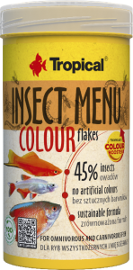 Tropical Insect Menu Colour Flakes 100ml 45% Owadów / Pokarm Wybarwiający