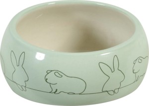 ZOLUX Miska ceramiczna dla gryzonia przeciw chlapaniu COSY 150ml zielona