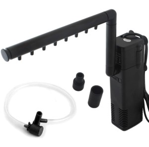Filtr wewnętrzny do akwarium 600L/h, 8W – cichy, z deszczownią