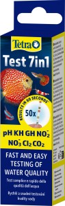 Tetra Test 7in1 50 pasków pH KH GH NO2 NO3 Cl2 CO2 – Testy do akwarium