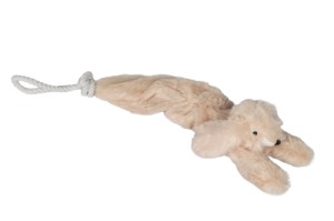 Yarro zabawka pluszowa dla psa - Zając ze sznurem i piszczałką ok. 60cm
