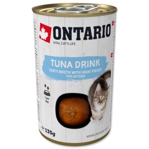 Ontario Kitten Drink z Tuńczykiem - Napój dla kociąt o smaku tuńczyka 135g