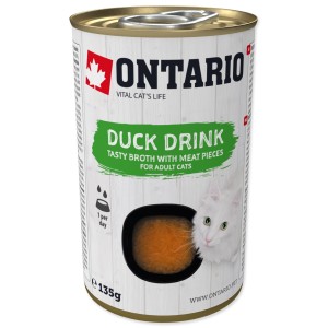 Ontario Cat Drink Duck - Napój dla kotów o smaku kaczki 135g