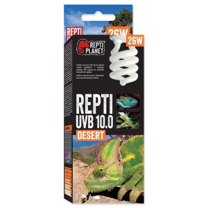 REPTI PLANET ŻARÓWKA KOMPAKTOWA UVB 10.0 26W DESERT