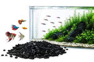 PETSCO Węgiel Aktywny do akwarium Jakość PREMIUM 1l/260g