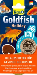 TETRA GOLDFISH HOLIDAY POKARM WAKACYJNY DLA RYB 14 DNI