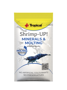 Tropical Shrimp-UP! Minerals & Molting 10g Pokarm dla krewetek na linienie