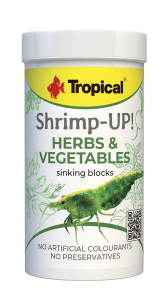 Tropical Shrimp-UP! Herbs & Vegetables 100ml Pokarm dla krewetek z ziołami