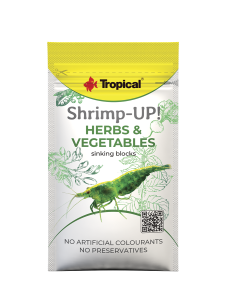 Tropical Shrimp-UP! Herbs & Vegetables 10g Pokarm dla krewetek z ziołami
